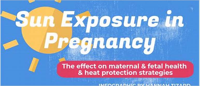 Sun poisoning while pregnant